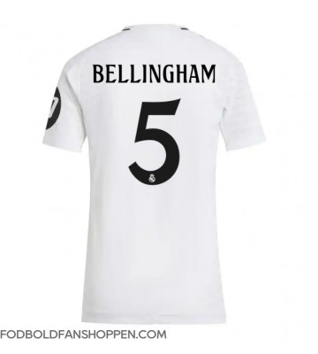Real Madrid Jude Bellingham #5 Hjemmebanetrøje Dame 2024-25 Kortærmet